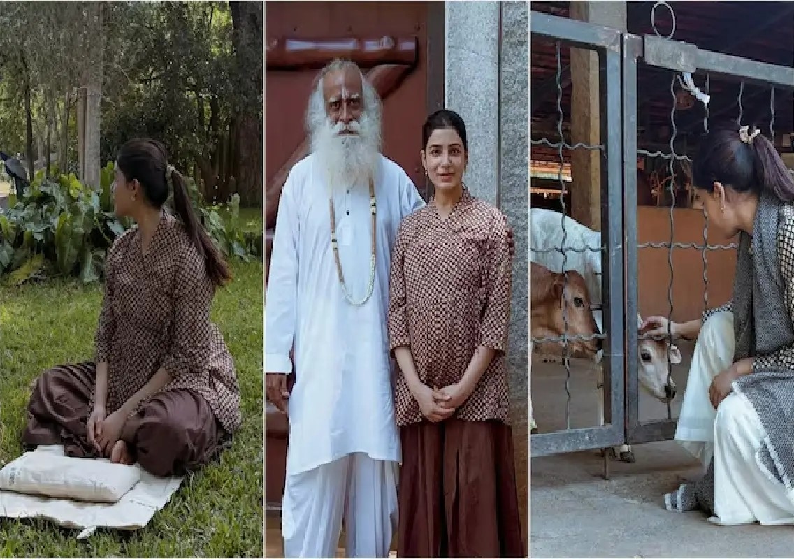 Samantha Ruth Prabhu reflects on growth during Isha Foundation visit - News Karnataka