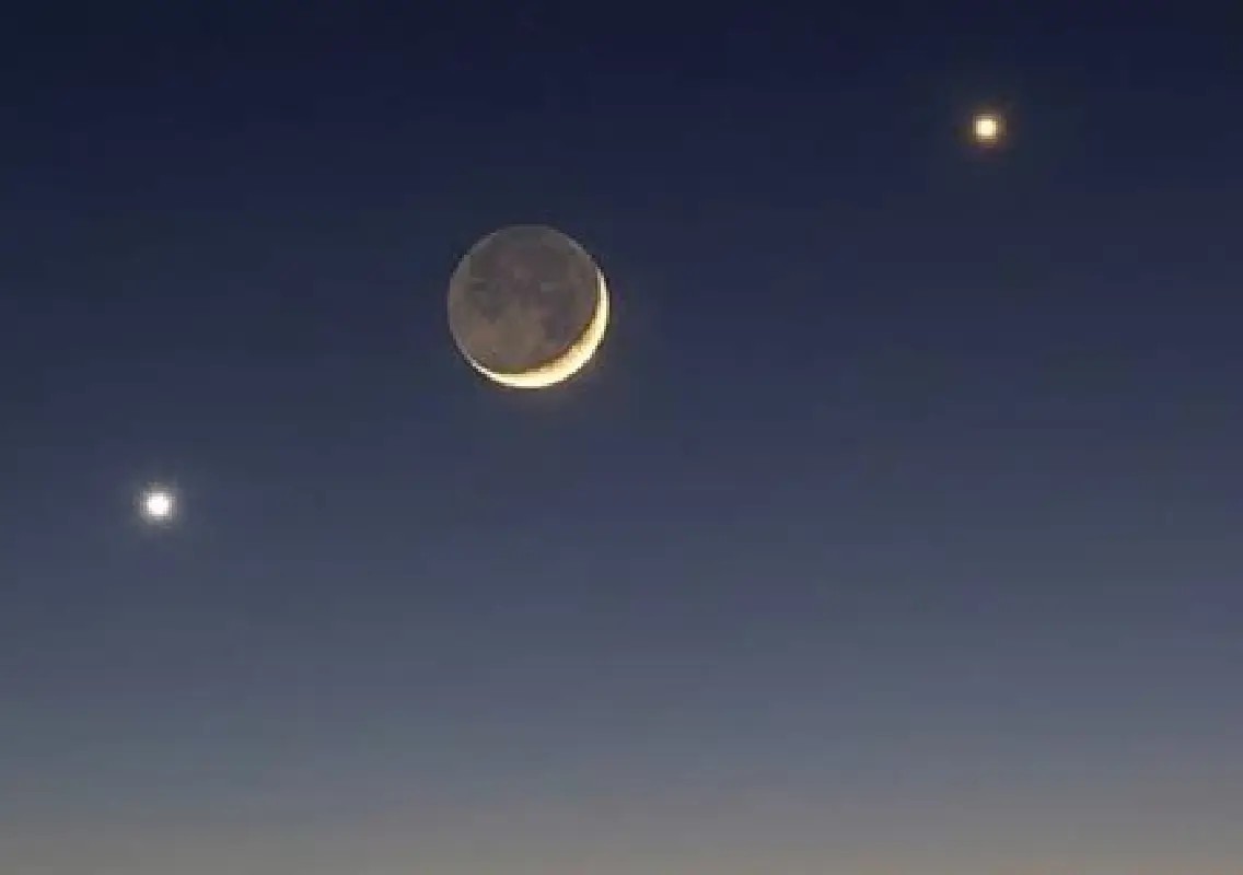 September sky offers rare lunar encounters with Jupiter and Venus - News Karnataka