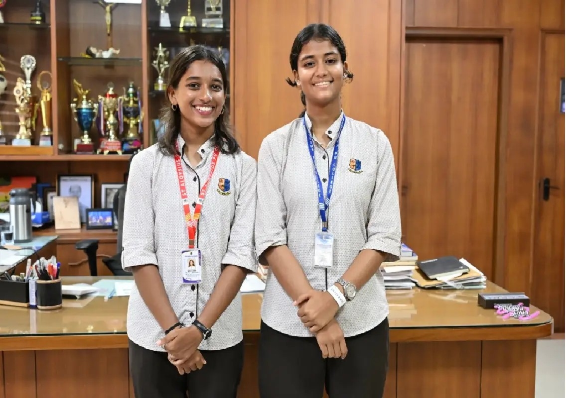 St Aloysius PU College surfers Adya Singh, Sanvi Hegde shine nationally - News Karnataka