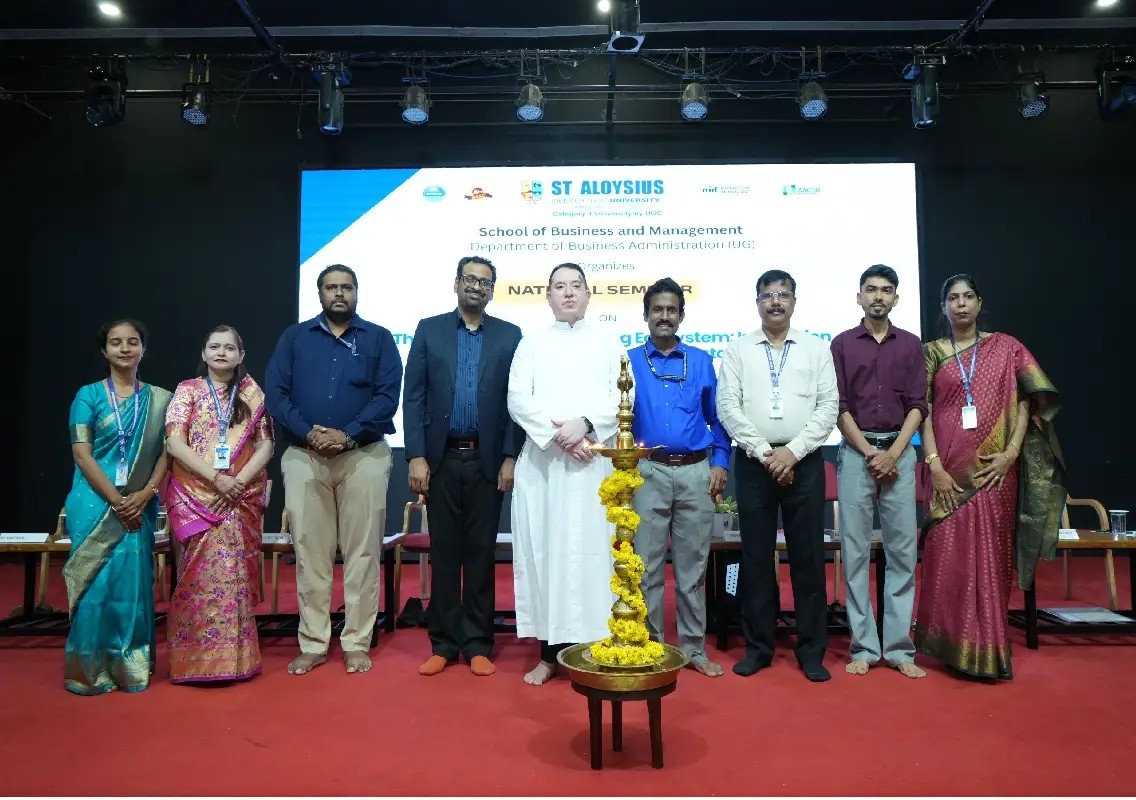 St Aloysius University hosts national seminar on contemporary banking - News Karnataka