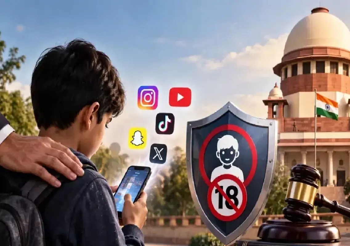Supreme Court examines whether minors can open online accounts - News Karnataka