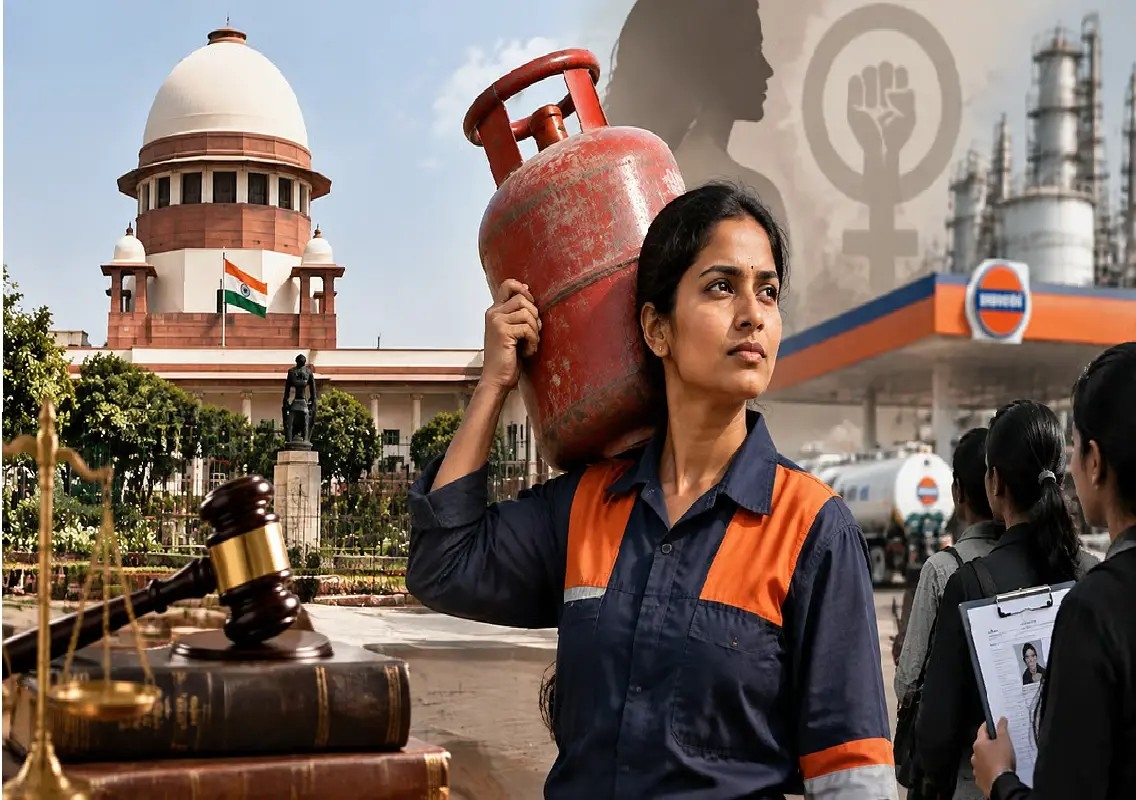 Supreme Court rejects gender bias in LPG job, awards ₹12 lakh - News Karnataka
