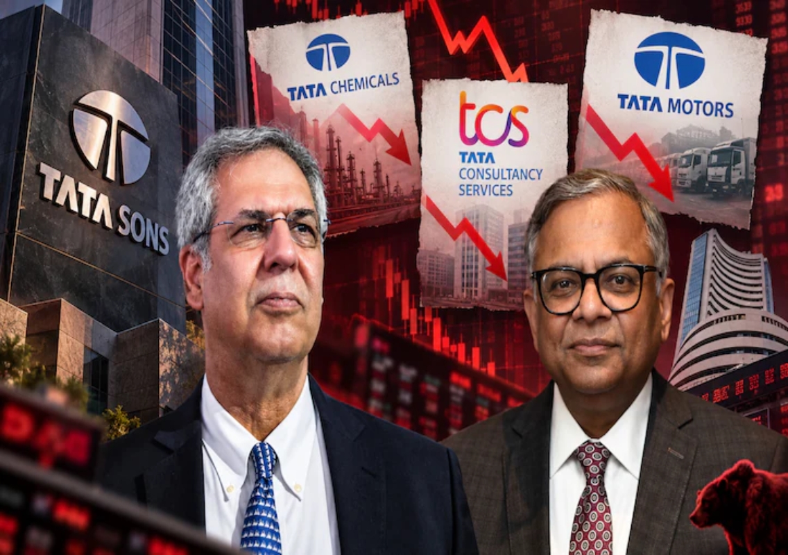 Tata Group stocks fall after Tata Sons board decision - News Karnataka