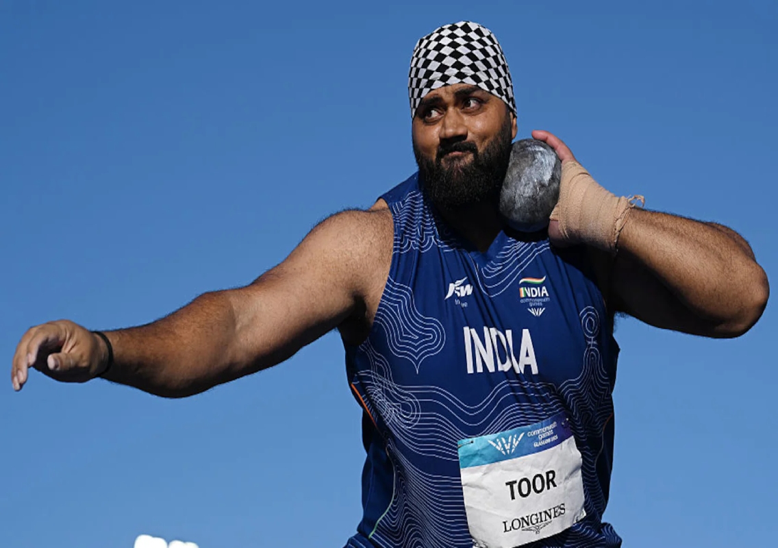 Asian Games 2026: Toor eyes historic shot put hat-trick - News Karnataka