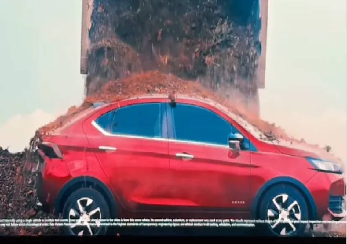 Tata Aeris survives 20-tonne gravel safety test - News Karnataka