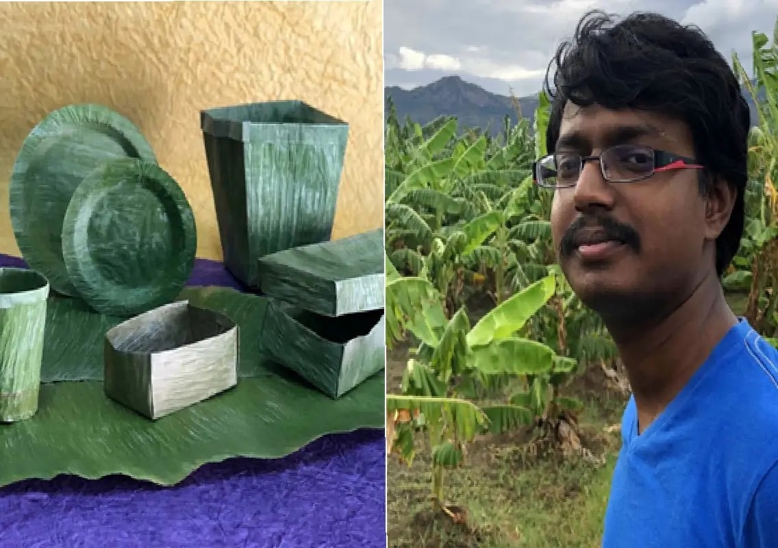 Teen’s banana leaf innovation turns waste into a green alternative - News Karnataka