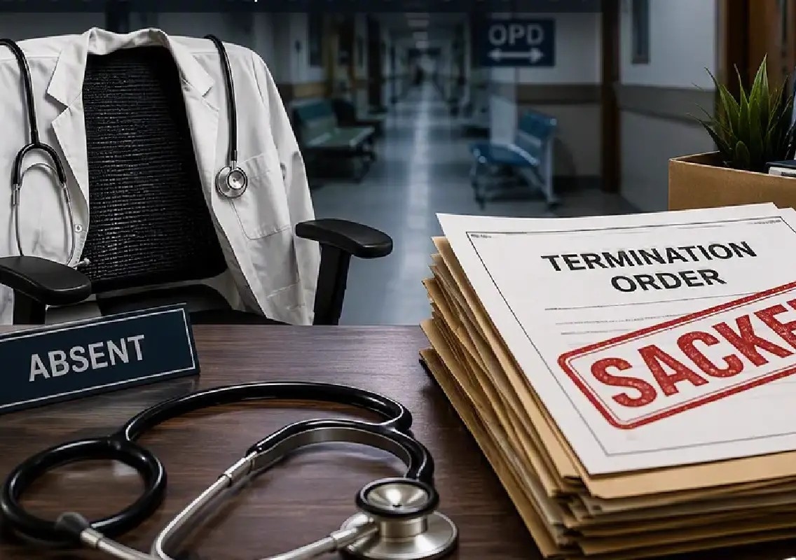UP sacks 26 doctors over prolonged absence and negligence - News Karnataka