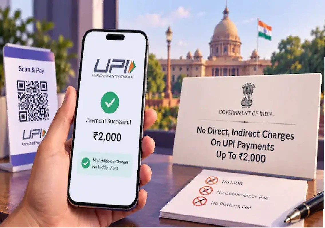 UPI payments up to Rs 2,000 to remain free under new rule - News Karnataka