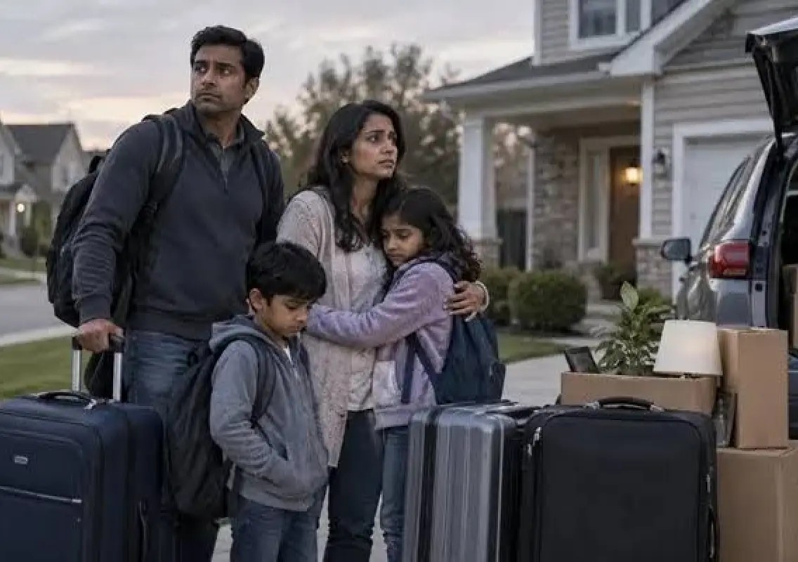 Viral post claims H-1B families are leaving US homes behind - News Karnataka