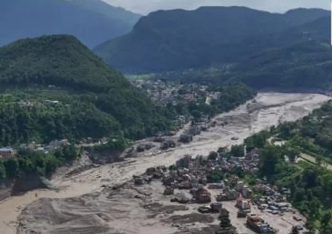 Warning signs emerged before devastating Nepal-China floods - News Karnataka
