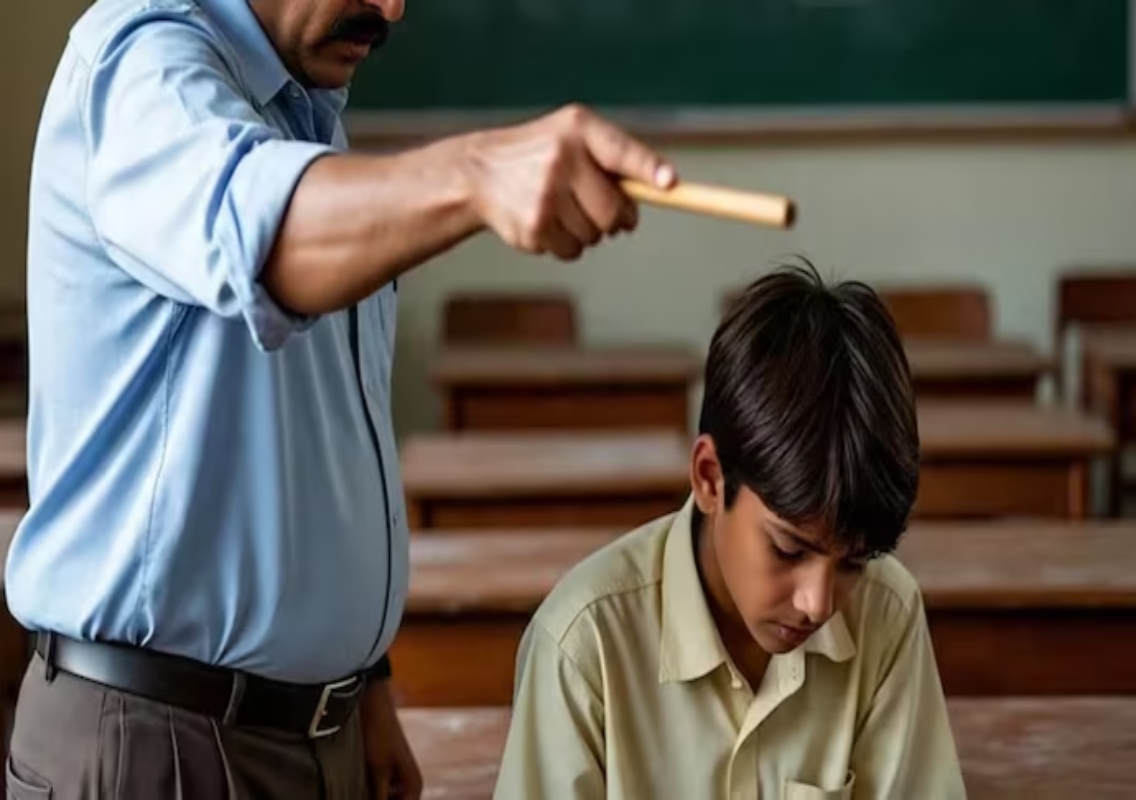 Rajasthan teacher booked for beating Class 5 student - News Karnataka