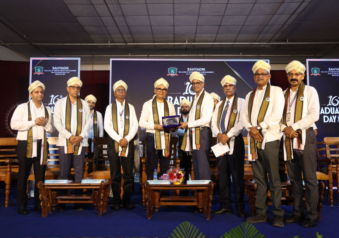 Sahyadri College celebrates 16th Graduation Day - News Karnataka