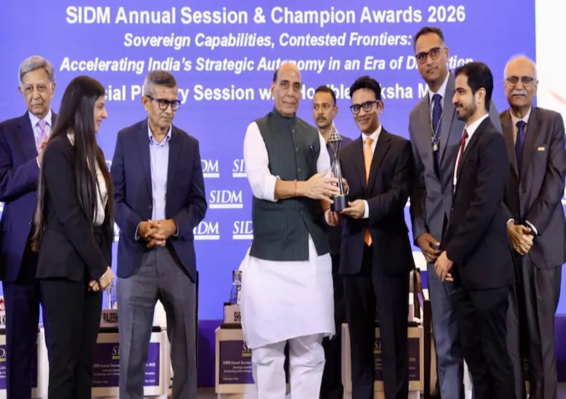 Adani Defence wins SIDM export performance award - News Karnataka