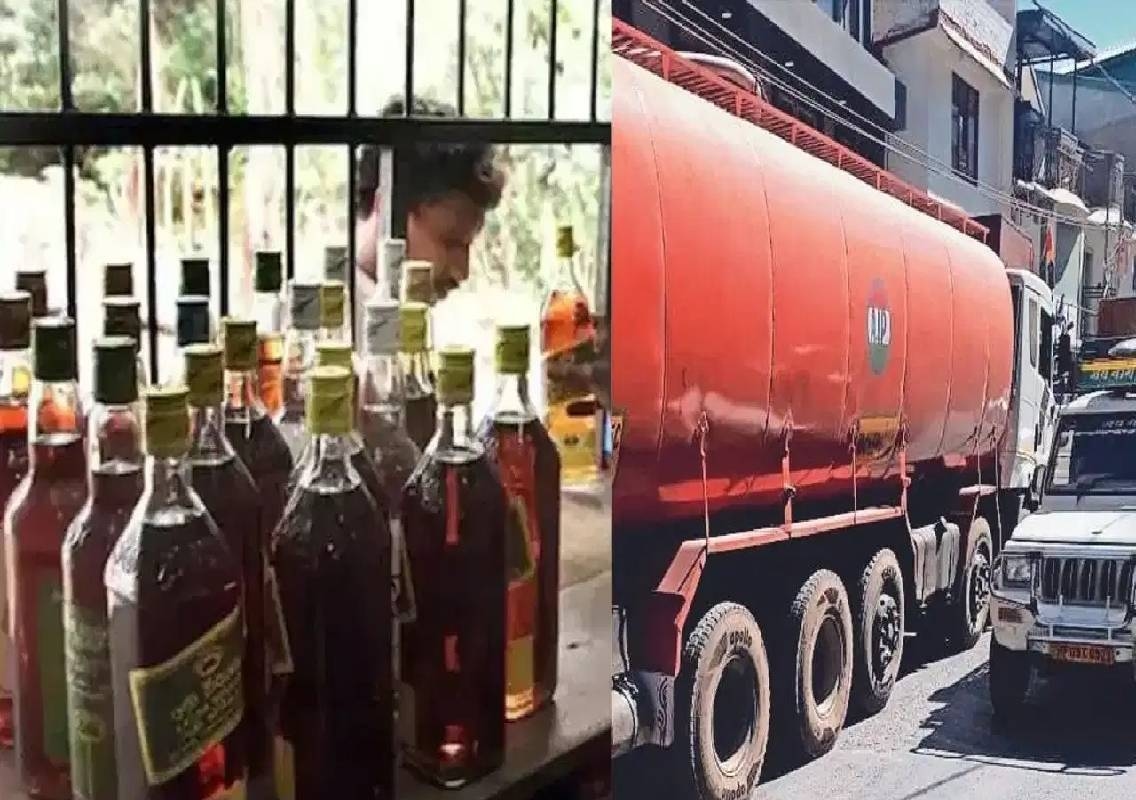 Belagavi: Tanker With 24,000 Litres of Liquor Seized - News Karnataka