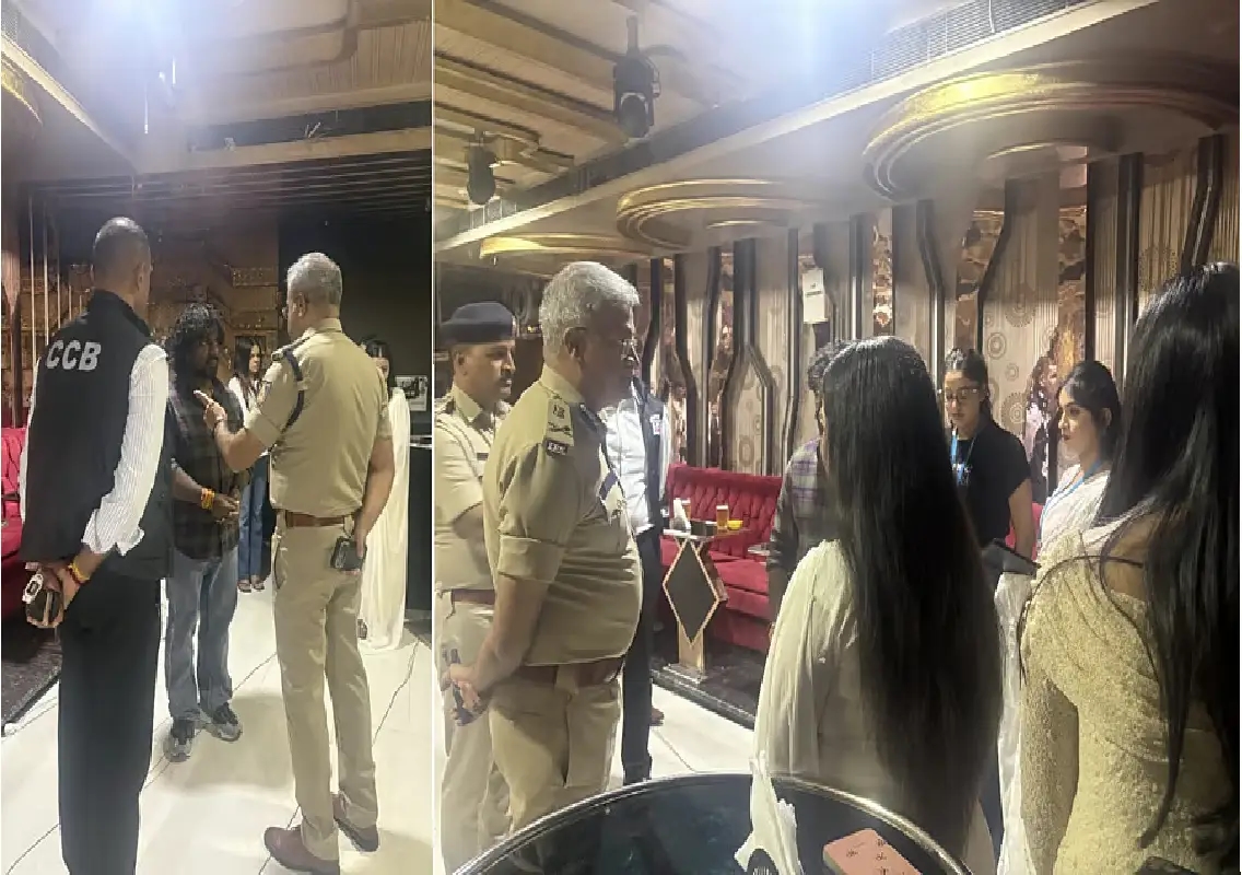 Bengaluru Police Commissioner leads late-night pub inspection on Brigade Road - News Karnataka