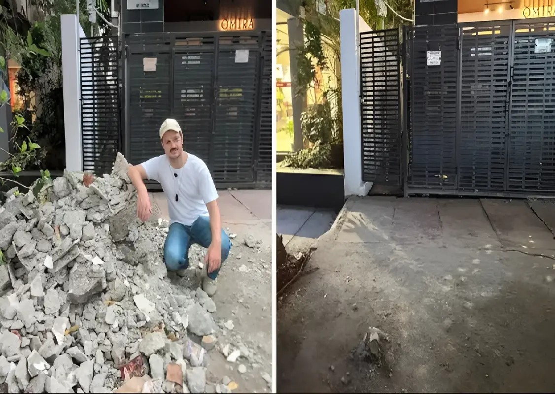 Bengaluru civic authorities act after vlogger flags Indiranagar footpaths: WATCH - News Karnataka