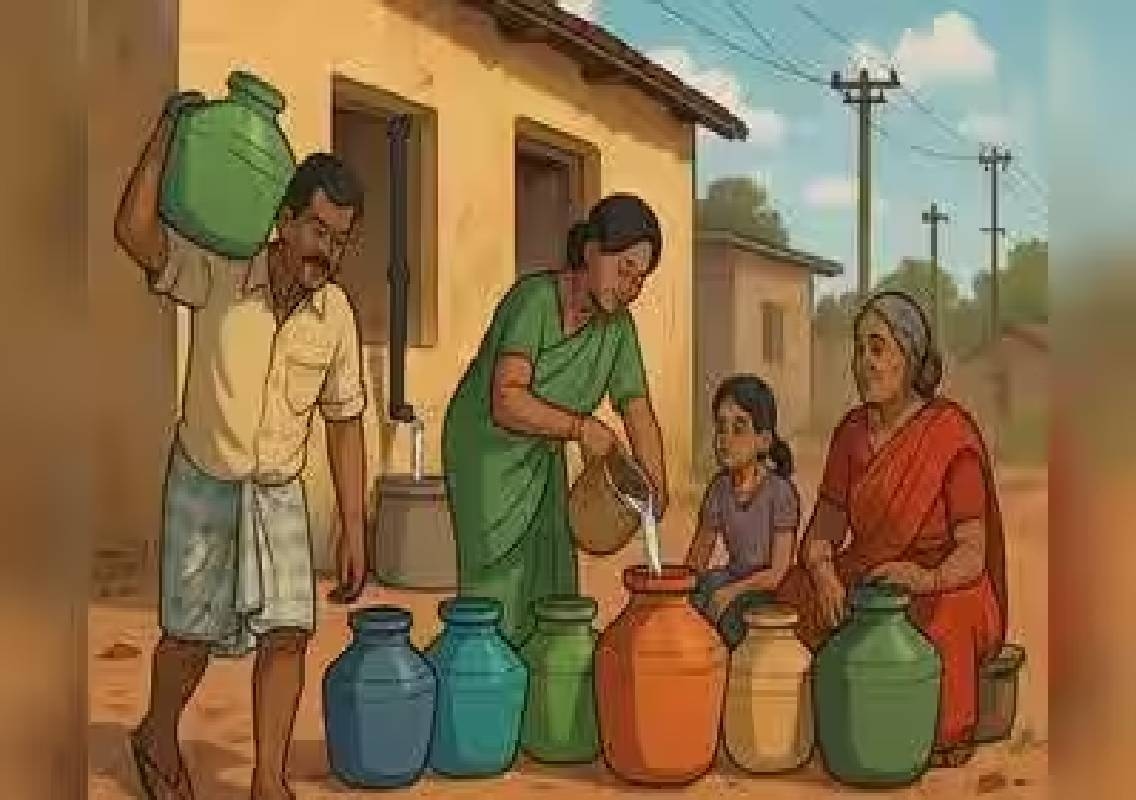Chamarajanagar water shortage worsens as supply turns weekly - News Karnataka