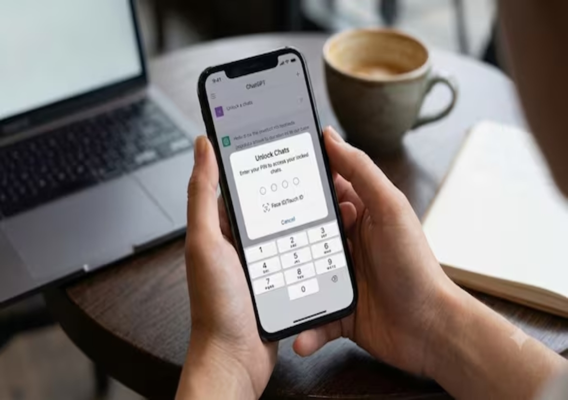 ChatGPT adds PIN and Face ID for locked chats - News Karnataka