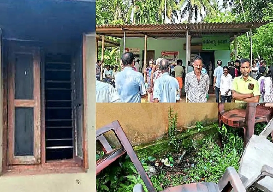 Fire damages health clinic in Beltangady's Navoor - News Karnataka