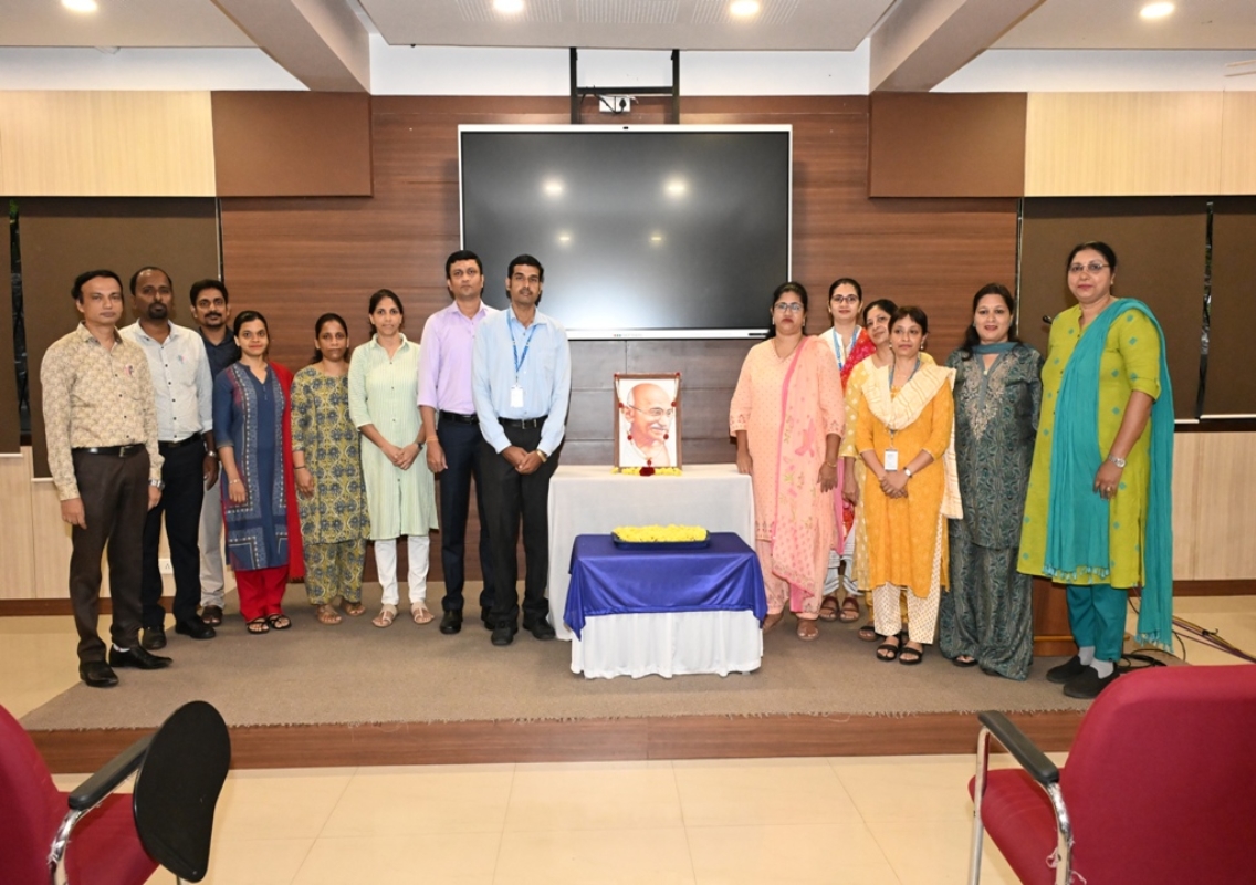 Gandhi Jayanti observed at St Aloysius PU College - News Karnataka