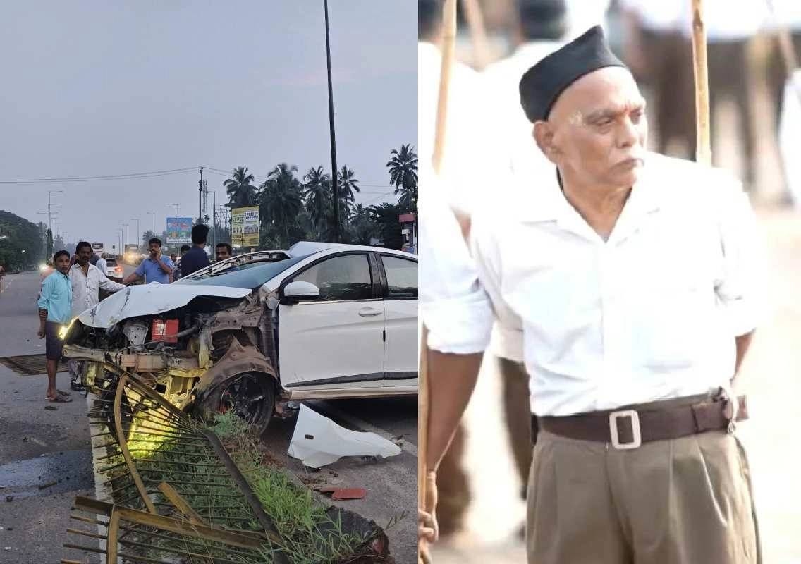 RSS leader Gurudas Shenoy dies in Udupi road accident - News Karnataka
