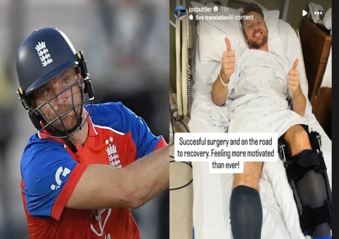 Jos Buttler Undergoes Hamstring Surgery, Faces Lay-off - News Karnataka
