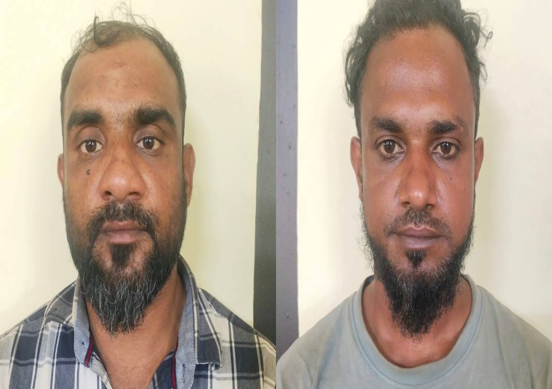 Two arrested with 5.71 kg of ganja at Kaup beach - News Karnataka