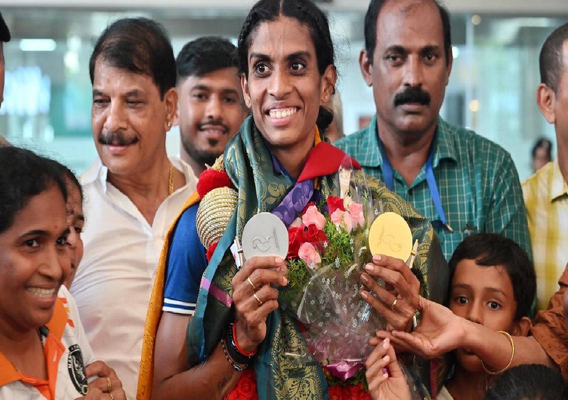 Mangalore welcomes Poovamma after Asian Games gold - News Karnataka