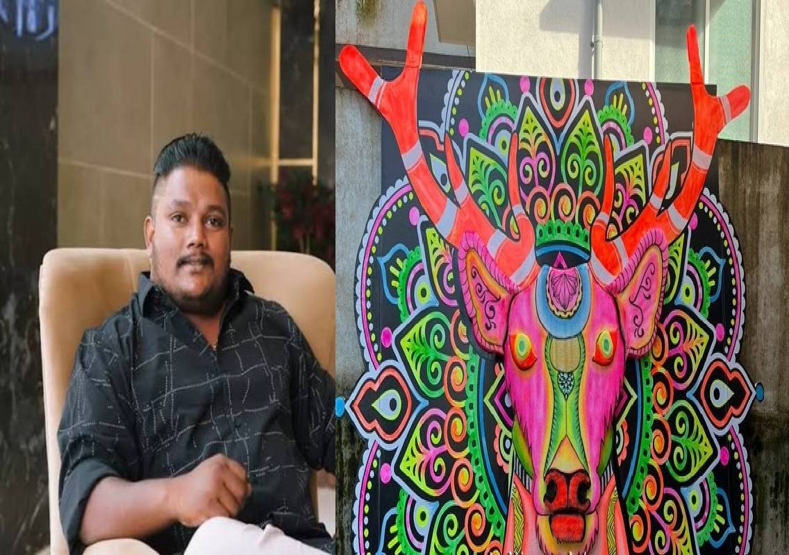 Mangaluru Artist Vipin Brings Art to Films and Festivals - News Karnataka