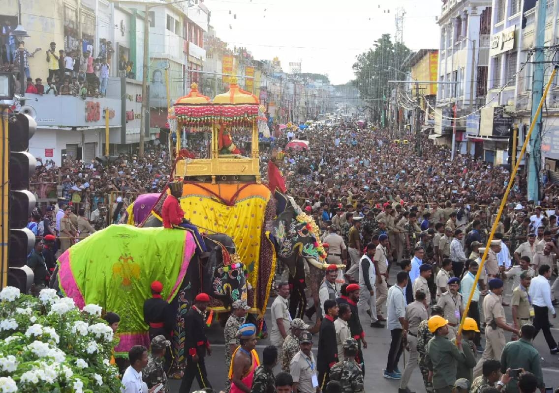 Dasara Jumbo Savari Rehearsal Halted After Mahendra Stops - News Karnataka