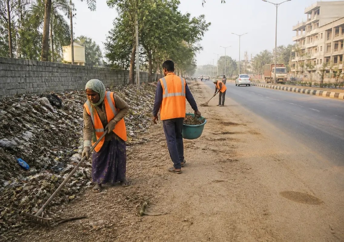 Mysuru civic body launches cleanliness drive along 42-km Outer Ring Road - News Karnataka