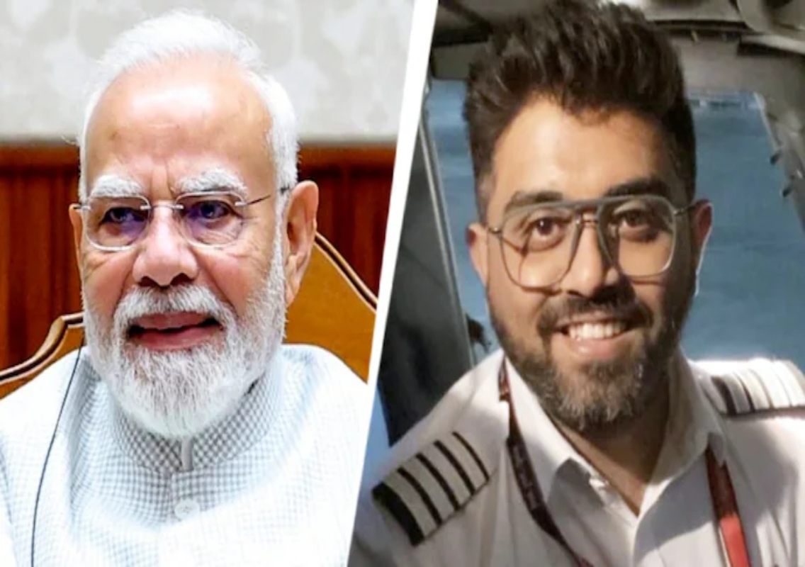 PM Modi praises Flydubai pilot Smit Machchhar - News Karnataka