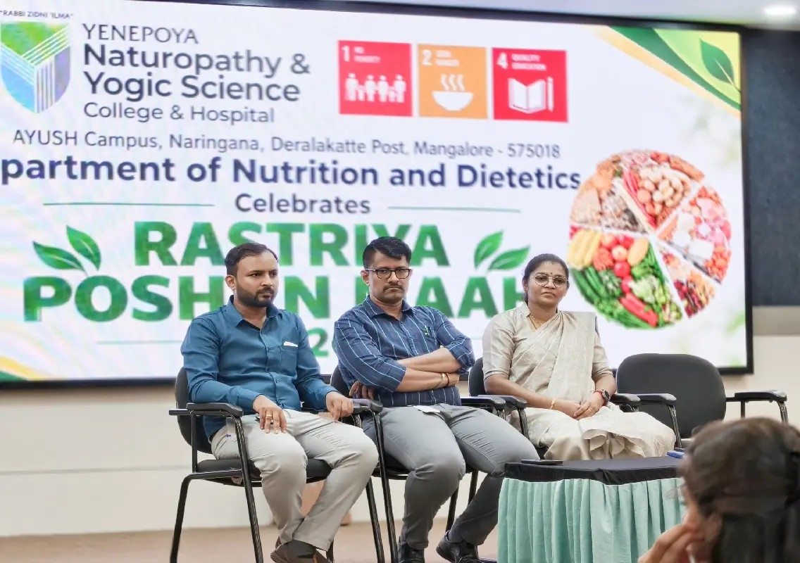 Rashtriya Poshan Maah–2026 concludes at Yenepoya Naturopathy College - News Karnataka