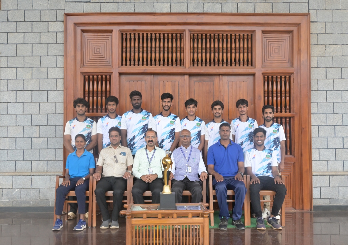 Sahyadri College Runners-Up in VTU Handball Tournament - News Karnataka