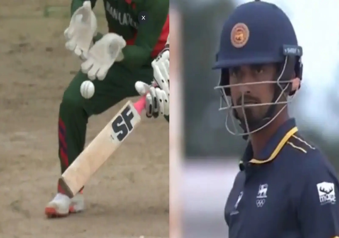 Asian Games cricket: Controversial Sri Lanka dismissal - News Karnataka