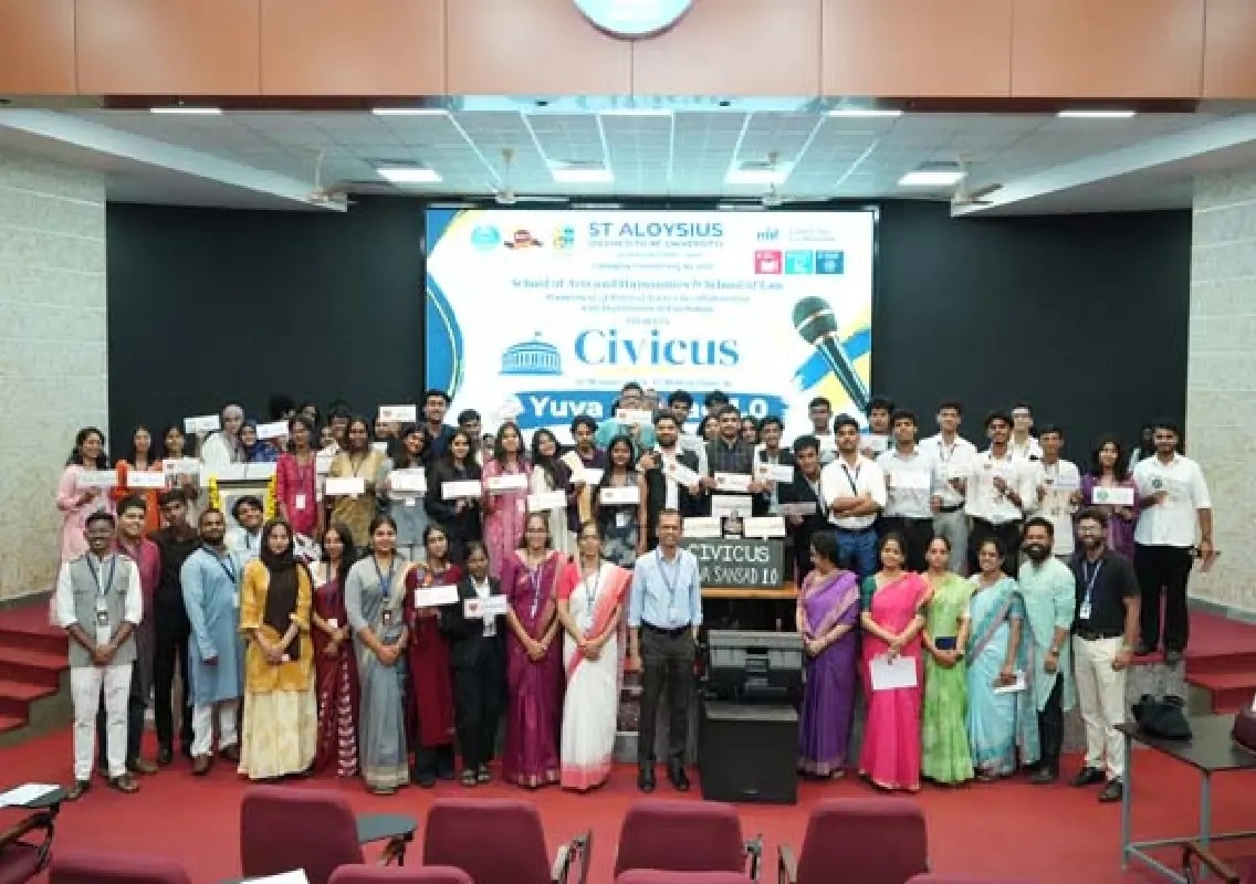 St Aloysius University hosts CIVICUS – Civicus – Yuva Sansad 1.0 - News Karnataka