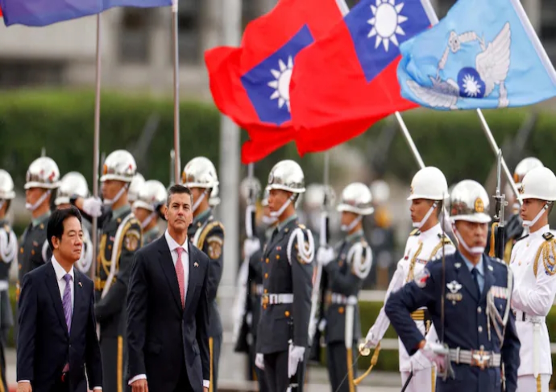 China sanctions Paraguay and Belize ministers over Taiwan - News Karnataka