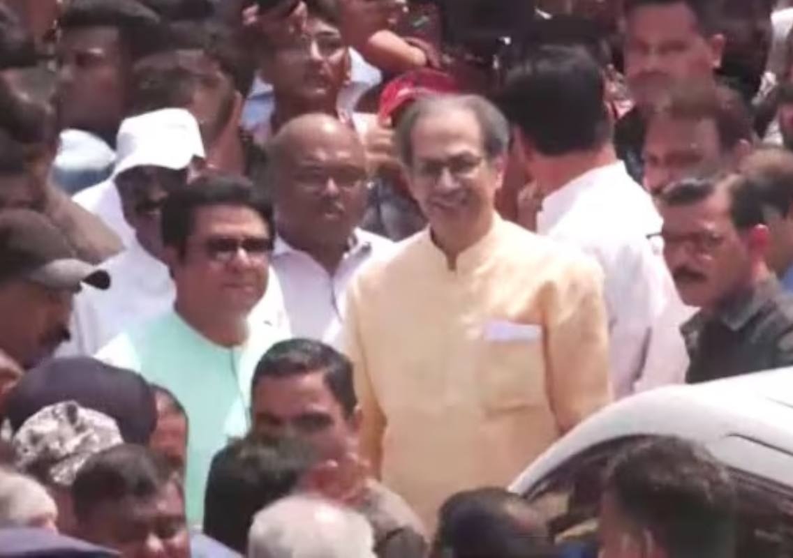 Uddhav, Raj Thackeray lead Mumbai protest against CEC - News Karnataka