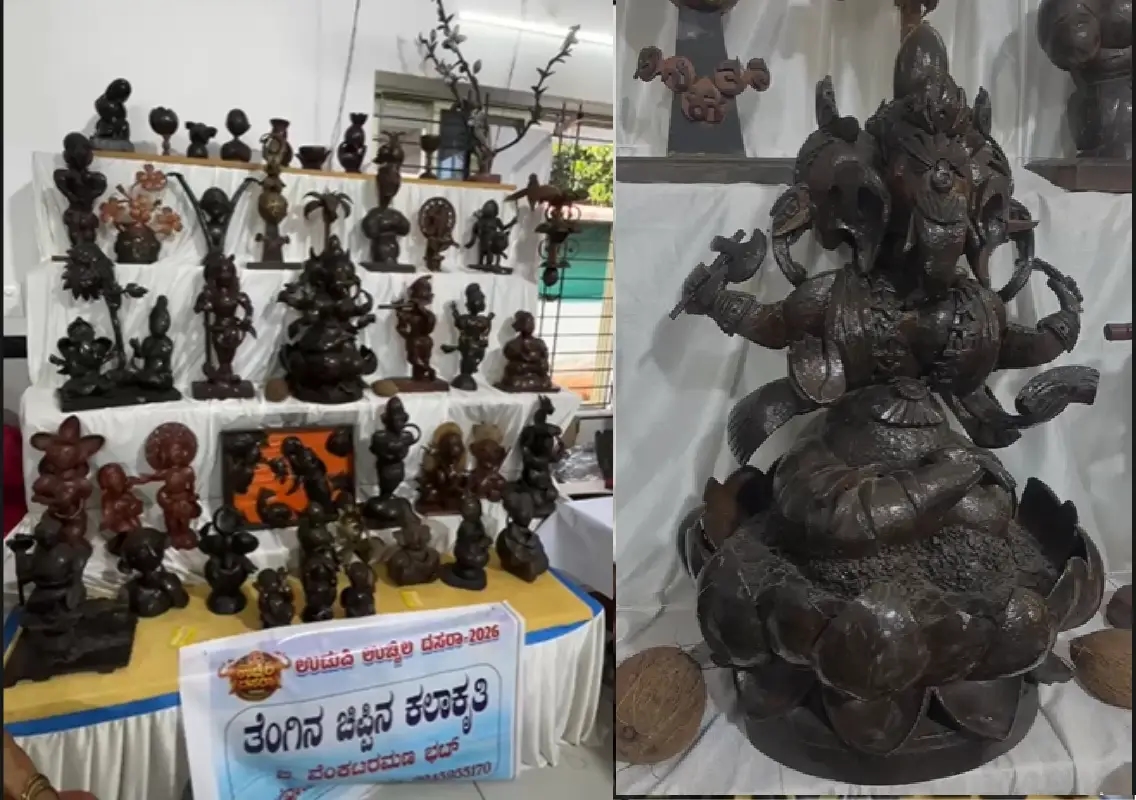 Udupi Uchila Dasara art exhibition showcases creativity and culture - News Karnataka