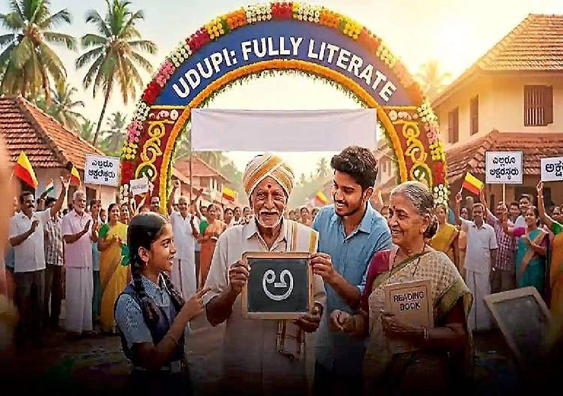 Udupi Declared Karnataka’s First Fully Literate District - News Karnataka