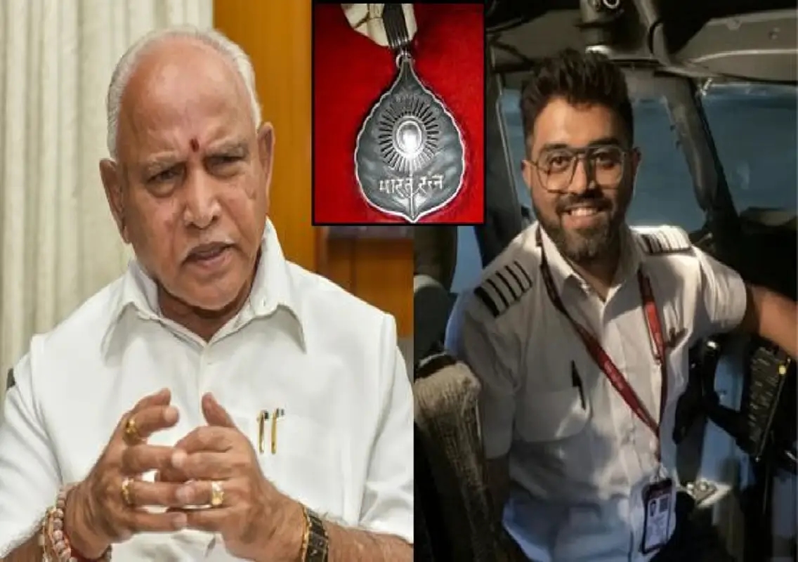 Yediyurappa seeks Bharat Ratna for Captain Smit Machchhar - News Karnataka