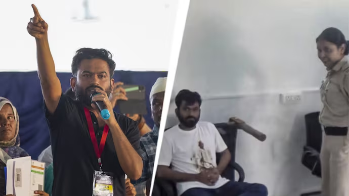 Abhijeet Dipke alleges Delhi Police edited video - News Karnataka