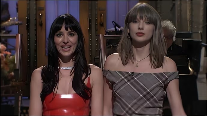Taylor Swift crashes Dakota Johnson’s SNL monologue - News Karnataka