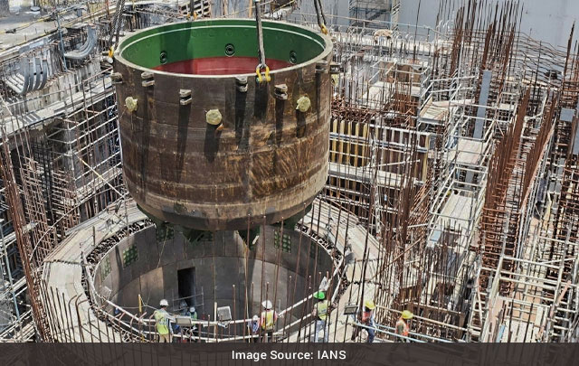 Huge Core Catcher Installed At Kudankulam Nuclear Unit 4 Main
