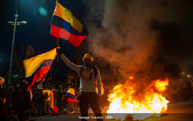 Colombian Protest Leaders Present Demands To Govt