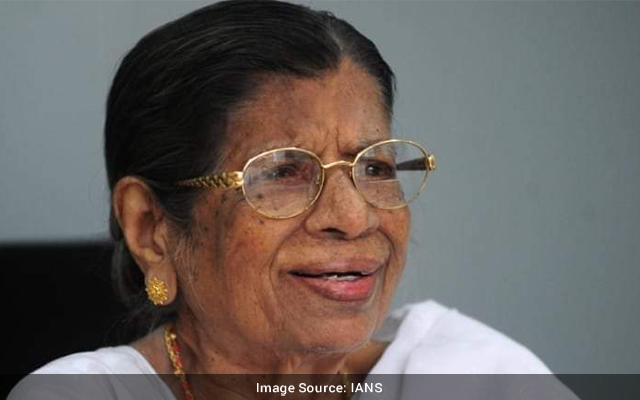 Kerala Iron Lady In Politics Kr Gowri Passes Away