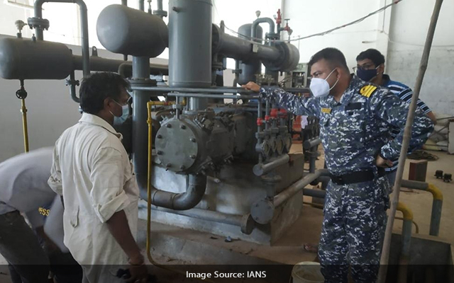 Naval Dockyard Vizag Repairs Two Oxygen Plants In Andhra