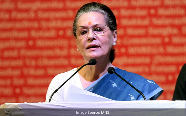 Sonia to hold meeting with Cong MPs on Covid situation