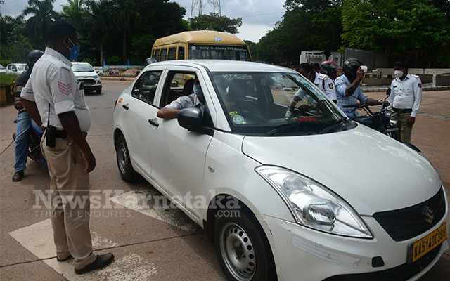 Bengaluru Police Seize 68 Vehicles For Violating Covid Guidelines