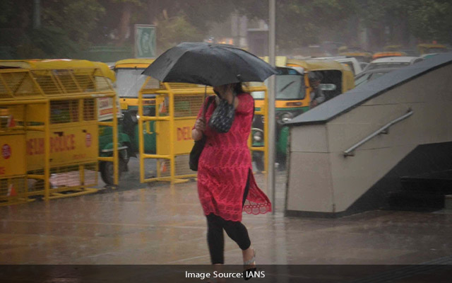 Central Delhi Receives Heavy Rainfall For 3rd Straight Day